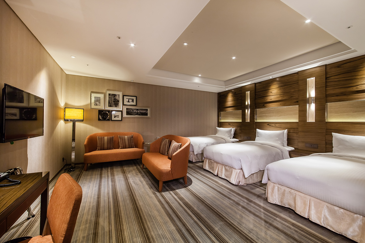 豪華三人房（無窗）